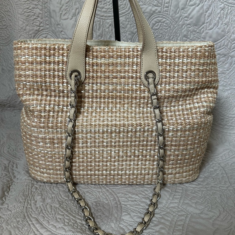 Chanel Basket Raffia tote - Picture 4 of 17